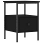 vidaXL Nachttisch Schwarz 34x36x50 cm Holzwerkstoff vidaXL Nachttisch Schwarz 34x36x50 cm Holzwerkstoff