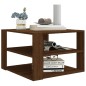 vidaXL Couchtisch Braun Eichen-Optik 60x60x40 cm Holzwerkstoff vidaXL Couchtisch Braun Eichen-Optik 60x60x40 cm Holzwerkstoff