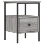 vidaXL Nachttische 2 Stk. Grau Sonoma 34x36x50 cm Holzwerkstoff vidaXL Nachttische 2 Stk. Grau Sonoma 34x36x50 cm Holzwerkstoff