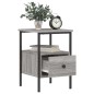 vidaXL Nachttische 2 Stk. Grau Sonoma 34x36x50 cm Holzwerkstoff vidaXL Nachttische 2 Stk. Grau Sonoma 34x36x50 cm Holzwerkstoff