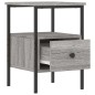 vidaXL Nachttische 2 Stk. Grau Sonoma 34x36x50 cm Holzwerkstoff vidaXL Nachttische 2 Stk. Grau Sonoma 34x36x50 cm Holzwerkstoff