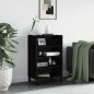 vidaXL Highboard Schwarz 57x35x90 cm Holzwerkstoff vidaXL Highboard Schwarz 57x35x90 cm Holzwerkstoff