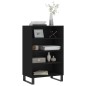 vidaXL Highboard Schwarz 57x35x90 cm Holzwerkstoff vidaXL Highboard Schwarz 57x35x90 cm Holzwerkstoff