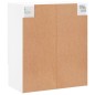 vidaXL Wandschrank Weiß 60x31x70 cm Holzwerkstoff vidaXL Wandschrank Weiß 60x31x70 cm Holzwerkstoff