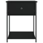 vidaXL Nachttische 2 Stk. Schwarz 44x45x58 cm Holzwerkstoff vidaXL Nachttische 2 Stk. Schwarz 44x45x58 cm Holzwerkstoff