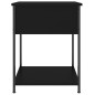 vidaXL Nachttische 2 Stk. Schwarz 44x45x58 cm Holzwerkstoff vidaXL Nachttische 2 Stk. Schwarz 44x45x58 cm Holzwerkstoff