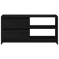 vidaXL TV-Schrank Schwarz 80x31x39 cm Massivholz Kiefer vidaXL TV-Schrank Schwarz 80x31x39 cm Massivholz Kiefer