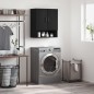 vidaXL Wandschrank Schwarz 60x31x70 cm Holzwerkstoff vidaXL Wandschrank Schwarz 60x31x70 cm Holzwerkstoff