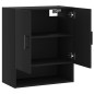 vidaXL Wandschrank Schwarz 60x31x70 cm Holzwerkstoff vidaXL Wandschrank Schwarz 60x31x70 cm Holzwerkstoff