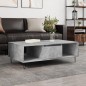 vidaXL Couchtisch Betongrau 104x60x35 cm Holzwerkstoff vidaXL Couchtisch Betongrau 104x60x35 cm Holzwerkstoff