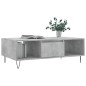 vidaXL Couchtisch Betongrau 104x60x35 cm Holzwerkstoff vidaXL Couchtisch Betongrau 104x60x35 cm Holzwerkstoff