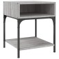 vidaXL Nachttisch Grau Sonoma 40x41x50 cm Holzwerkstoff vidaXL Nachttisch Grau Sonoma 40x41x50 cm Holzwerkstoff