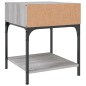 vidaXL Nachttisch Grau Sonoma 40x41x50 cm Holzwerkstoff vidaXL Nachttisch Grau Sonoma 40x41x50 cm Holzwerkstoff