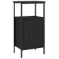vidaXL Nachttische 2 Stk. Schwarz 41x31x80 cm Holzwerkstoff vidaXL Nachttische 2 Stk. Schwarz 41x31x80 cm Holzwerkstoff