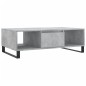 vidaXL Couchtisch Betongrau 104x60x35 cm Holzwerkstoff vidaXL Couchtisch Betongrau 104x60x35 cm Holzwerkstoff