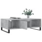vidaXL Couchtisch Betongrau 104x60x35 cm Holzwerkstoff vidaXL Couchtisch Betongrau 104x60x35 cm Holzwerkstoff
