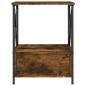 vidaXL Nachttische 2 Stk. Räuchereiche 50x41x65 cm Holzwerkstoff vidaXL Nachttische 2 Stk. Räuchereiche 50x41x65 cm Holzwerkstoff