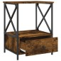 vidaXL Nachttische 2 Stk. Räuchereiche 50x41x65 cm Holzwerkstoff vidaXL Nachttische 2 Stk. Räuchereiche 50x41x65 cm Holzwerkstoff