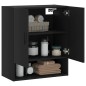 vidaXL Wandschrank Schwarz 60x31x70 cm Holzwerkstoff vidaXL Wandschrank Schwarz 60x31x70 cm Holzwerkstoff