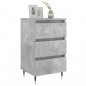 vidaXL Nachttische 2 Stk. Betongrau 40x35x69 cm Holzwerkstoff vidaXL Nachttische 2 Stk. Betongrau 40x35x69 cm Holzwerkstoff