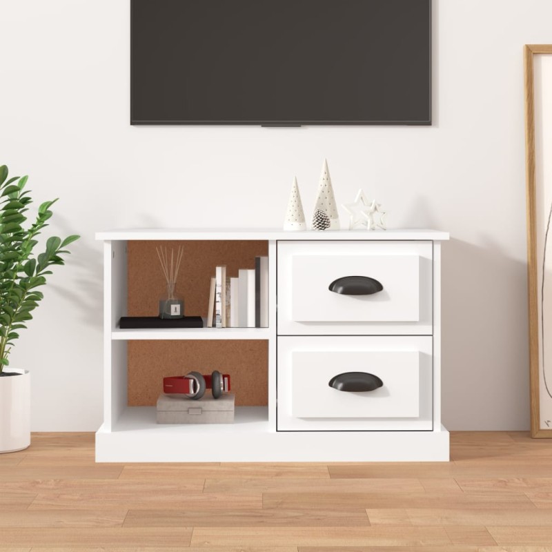 vidaXL TV-Schrank Weiß 73x35,5x47,5 cm Holzwerkstoff vidaXL TV-Schrank Weiß 73x35,5x47,5 cm Holzwerkstoff
