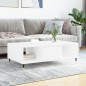 vidaXL Couchtisch Hochglanz-Weiß 104x60x35 cm Holzwerkstoff vidaXL Couchtisch Hochglanz-Weiß 104x60x35 cm Holzwerkstoff
