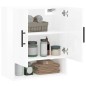 vidaXL Wandschrank Hochglanz-Weiß 60x31x70 cm Holzwerkstoff vidaXL Wandschrank Hochglanz-Weiß 60x31x70 cm Holzwerkstoff