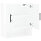 vidaXL Wandschrank Hochglanz-Weiß 60x31x70 cm Holzwerkstoff vidaXL Wandschrank Hochglanz-Weiß 60x31x70 cm Holzwerkstoff