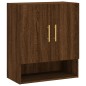vidaXL Wandschrank Braun Eichen-Optik 60x31x70 cm Holzwerkstoff vidaXL Wandschrank Braun Eichen-Optik 60x31x70 cm Holzwerkstoff