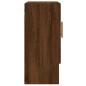 vidaXL Wandschrank Braun Eichen-Optik 60x31x70 cm Holzwerkstoff vidaXL Wandschrank Braun Eichen-Optik 60x31x70 cm Holzwerkstoff