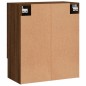 vidaXL Wandschrank Braun Eichen-Optik 60x31x70 cm Holzwerkstoff vidaXL Wandschrank Braun Eichen-Optik 60x31x70 cm Holzwerkstoff