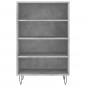 vidaXL Highboard Betongrau 57x35x90 cm Holzwerkstoff vidaXL Highboard Betongrau 57x35x90 cm Holzwerkstoff