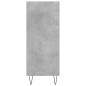 vidaXL Highboard Betongrau 57x35x90 cm Holzwerkstoff vidaXL Highboard Betongrau 57x35x90 cm Holzwerkstoff