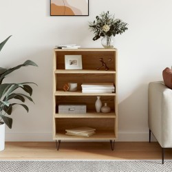 vidaXL Highboard Sonoma-Eiche 57x35x90 cm Holzwerkstoff
