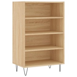 vidaXL Highboard Sonoma-Eiche 57x35x90 cm Holzwerkstoff