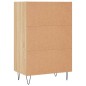vidaXL Highboard Sonoma-Eiche 57x35x90 cm Holzwerkstoff vidaXL Highboard Sonoma-Eiche 57x35x90 cm Holzwerkstoff
