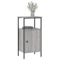 vidaXL Nachttische 2 Stk. Grau Sonoma 41x31x80 cm Holzwerkstoff vidaXL Nachttische 2 Stk. Grau Sonoma 41x31x80 cm Holzwerkstoff