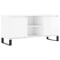vidaXL TV-Schrank Hochglanz-Weiß 104x35x50 cm Holzwerkstoff vidaXL TV-Schrank Hochglanz-Weiß 104x35x50 cm Holzwerkstoff