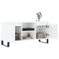 vidaXL TV-Schrank Hochglanz-Weiß 104x35x50 cm Holzwerkstoff vidaXL TV-Schrank Hochglanz-Weiß 104x35x50 cm Holzwerkstoff