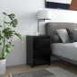 vidaXL Nachttische 2 Stk. Schwarz 40x35x62,5 cm Holzwerkstoff vidaXL Nachttische 2 Stk. Schwarz 40x35x62,5 cm Holzwerkstoff