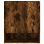 vidaXL Wandschrank Räuchereiche 60x31x70 cm Holzwerkstoff vidaXL Wandschrank Räuchereiche 60x31x70 cm Holzwerkstoff