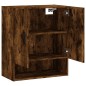 vidaXL Wandschrank Räuchereiche 60x31x70 cm Holzwerkstoff vidaXL Wandschrank Räuchereiche 60x31x70 cm Holzwerkstoff