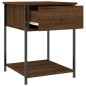 vidaXL Nachttische 2 Stk. Braun Eichen-Optik 44x45x58 cm Holzwerkstoff vidaXL Nachttische 2 Stk. Braun Eichen-Optik 44x45x58 cm Holzwerkstoff