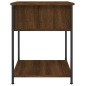 vidaXL Nachttische 2 Stk. Braun Eichen-Optik 44x45x58 cm Holzwerkstoff vidaXL Nachttische 2 Stk. Braun Eichen-Optik 44x45x58 cm Holzwerkstoff