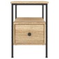 vidaXL Nachttische 2 Stk. Sonoma-Eiche 34x36x50 cm Holzwerkstoff vidaXL Nachttische 2 Stk. Sonoma-Eiche 34x36x50 cm Holzwerkstoff