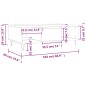 vidaXL Couchtisch Grau Sonoma 104x60x35 cm Holzwerkstoff vidaXL Couchtisch Grau Sonoma 104x60x35 cm Holzwerkstoff