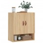 vidaXL Wandschrank Sonoma-Eiche 60x31x70 cm Holzwerkstoff vidaXL Wandschrank Sonoma-Eiche 60x31x70 cm Holzwerkstoff