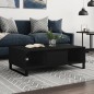 vidaXL Couchtisch Schwarz 104x60x35 cm Holzwerkstoff vidaXL Couchtisch Schwarz 104x60x35 cm Holzwerkstoff
