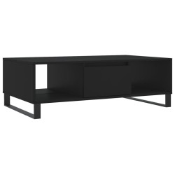 vidaXL Couchtisch Schwarz 104x60x35 cm Holzwerkstoff