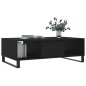 vidaXL Couchtisch Schwarz 104x60x35 cm Holzwerkstoff vidaXL Couchtisch Schwarz 104x60x35 cm Holzwerkstoff